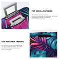 thumbnail image 4 of Goofa Colorful Tropical Leaves Pattern Luggage Covers For Suitcase,Suitcase Cover Protector Fit 18-32 Inch Luggage-Medium, 4 of 9