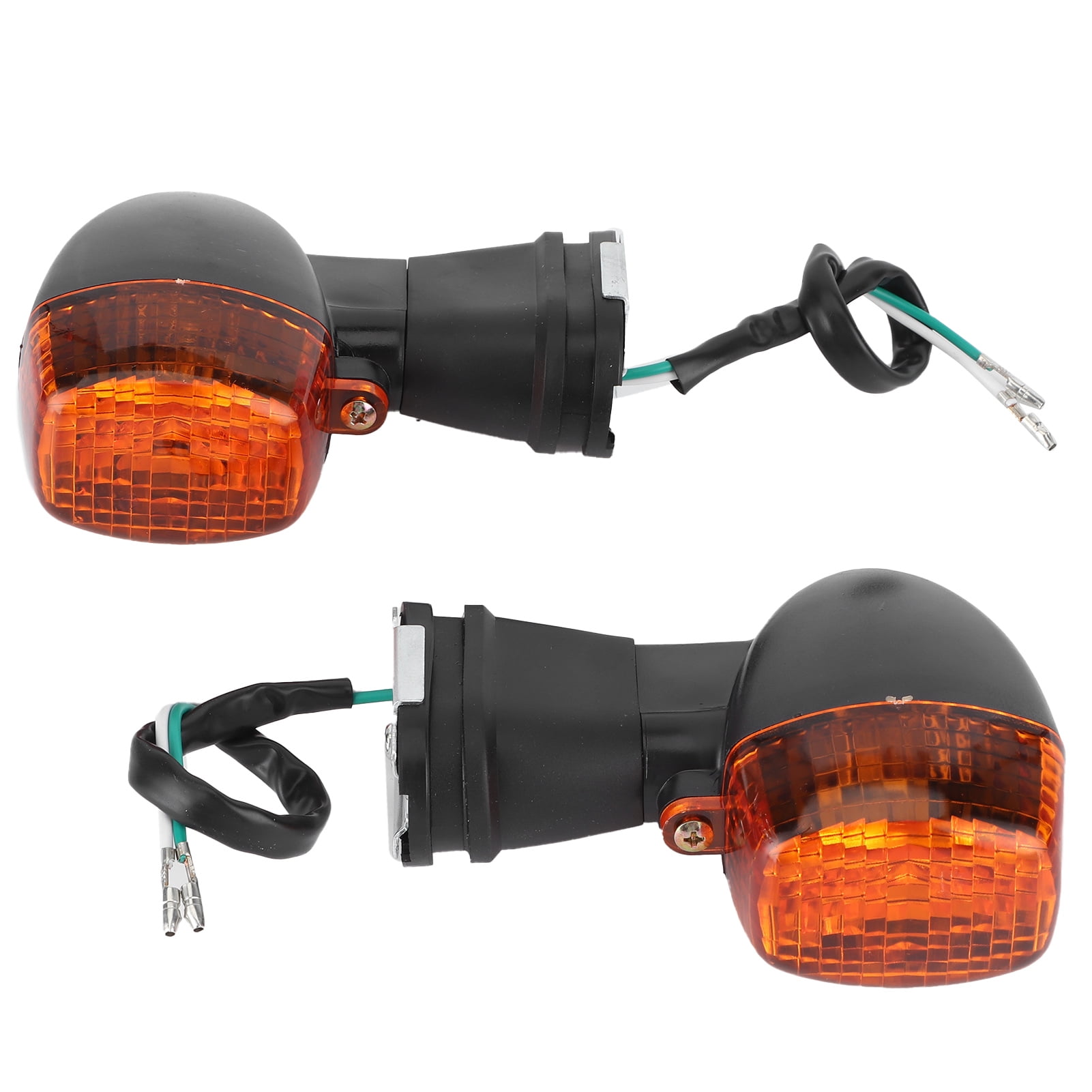 Clignotants Moto Cosiki - Ampoules LED Jaune 12V - Compatible ZX750-H1, ZX-7, ZX7R 1989-2003 - ABS Imperméable