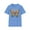 Carolina Blue, variant on Butterfly Shirt, T Shirt with Butterfly, Monarch Shirt
