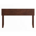 thumbnail image 4 of AFI Orlando Full Modern Solid Wood Panel Headboard with Attachable Charger, Walnut, 4 of 8