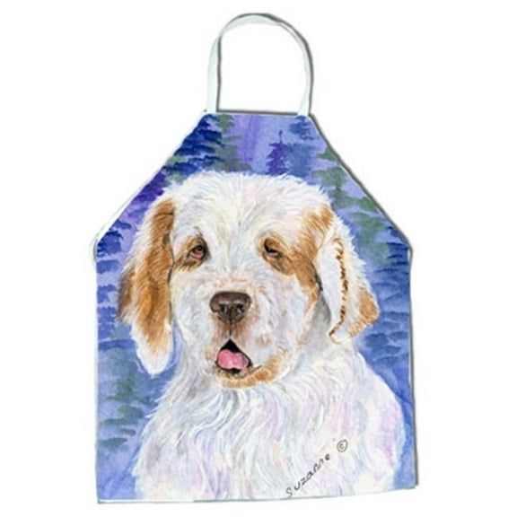Clumber Spaniel Apron - 27 H x 31 W in.