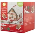 thumbnail image 3 of Wilton Pre-Built Holiday House Christmas Gingerbread Kit, 6-Piece, 3 of 5