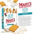thumbnail image 2 of Mary's Gone Crackers Real Thin Crackers, Made with Real Organic Whole Ingredients, Gluten Free, Sea Salt, 5 Ounce (Pack of 6), 2 of 8
