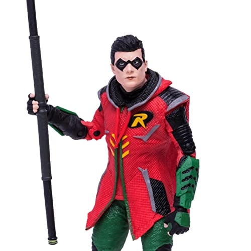 Figura de acción DC Multiverse Robin Gotham Knights 7' con accesorios McFarlane Toys