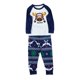 thumbnail image 2 of Conjuntos de pijamas navideños a juego para toda la familia Fiomva, ropa de dormir de manga larga, conjunto de pijama a cuadros navideños para parejas, mujeres y hombres, 2 of 8