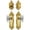 Lifetime Brass, variant on Grandeur 828955 Grande Victorian Solid Brass Single Cylinder Keyed Entry Knobset And