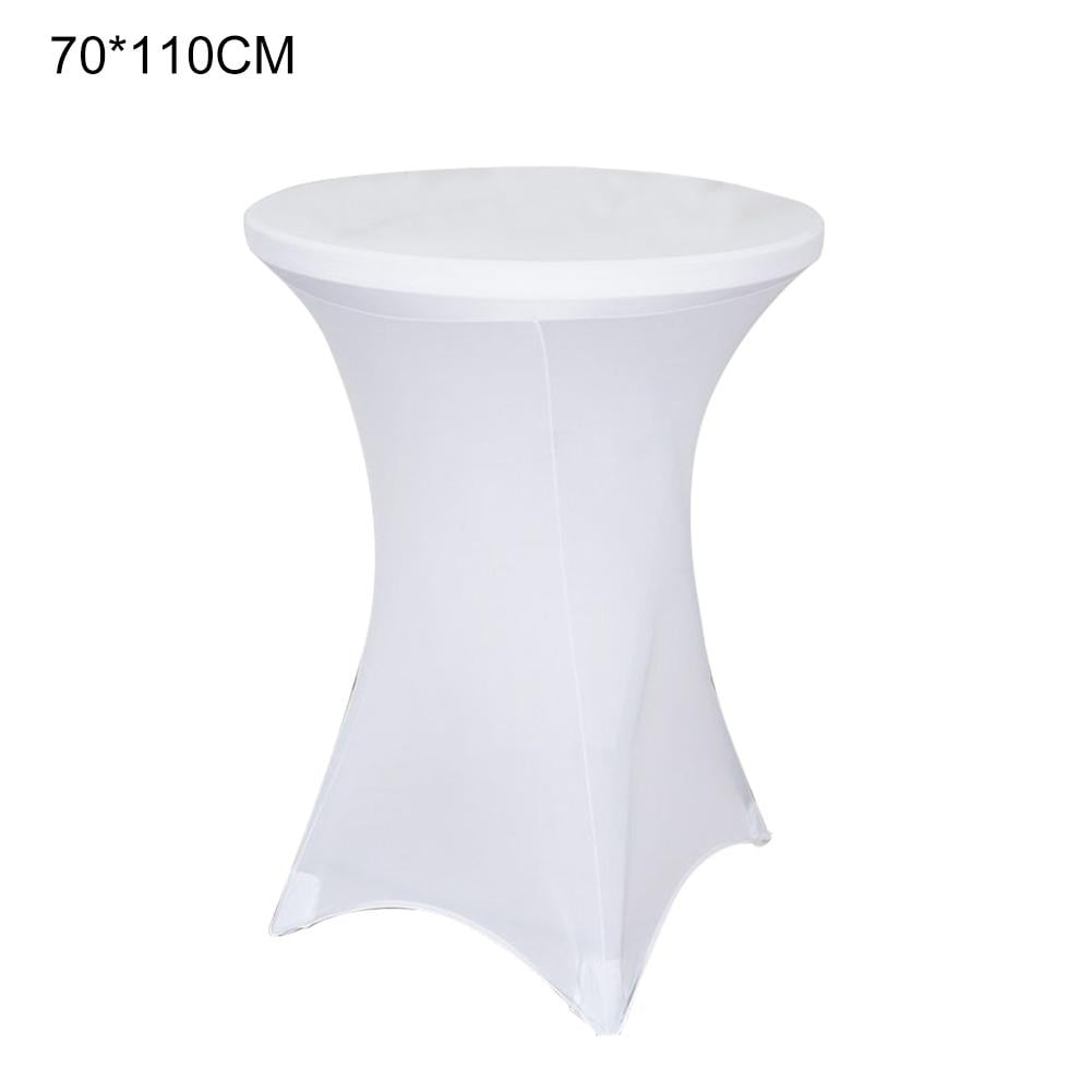 Ankishi Solid Color Round Fitted Bar Table Tablecloth Cocktail Stretch ankishi-solid-color-round-fitted-bar-table-tablecloth-cocktail-stretch