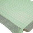 thumbnail image 2 of Checkered Vinyl Rectangle Tablecloth, 35.4 x 53.9 Inch, 100% Waterproof Oil Proof Spill Proof PVC Table Cloth, Wipe Clean Table Cover for Dining Table, Buffet Parties, 2 of 6
