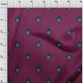 thumbnail image 2 of oneOone Cotton Poplin Fabric Peacock Feather Ikat Decor Fabric Printed BTY 42 Inch Wide, 2 of 4