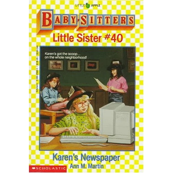 Pre-Owned Karen's Newspaper (Baby-Sitters Little Sister, No. 40), 9780590470407, 059047040X, Paperback,