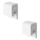 thumbnail image 3 of Advancent Toothpaste Holder Wall Mounted Waterproof Bathroom Organizing Organizer Rack Removable Stand Saving Space Tubing Tube Type1, 3 of 6