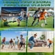 thumbnail image 4 of Balón Fútbol Soccer Para Entrenamiento Champions Stars No. 5 Modelo Verde Morada, 4 of 4