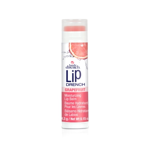 (6 Pack) BODY DRENCH Moisturizing Fruity Lip Balms Grapefruit by