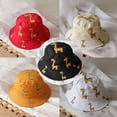 thumbnail image 2 of Baby Sun Hat Summer Beach Hat Giraffe Bucket Cap Boy Girl Toddler Kids 1-4 Years, 2 of 11
