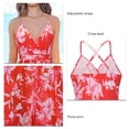 thumbnail image 1 of Vestido Maxi Cruzado En La Espalda, Vestido Largo Cruzado Con Cuello En V, Estampado Floral, Cómodo, Transpirable, Resistente Al Desgaste, Cintura Alta Tipo Túnica Para Citas YLSHRF Otros, 1 of 6