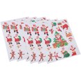 thumbnail image 4 of 6pcs Santa Clause Sticker Christmas Holiday Stickers for Hotel Store Window DecorationF1, 4 of 10