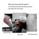 thumbnail image 5 of Sonducket 2Pcs Knees Sleeves Comfortable Knee Pads Knitted Gift Male Brace Basketball Running Pain Application Relief Protectors Wide Ciclismo No.2, 5 of 6