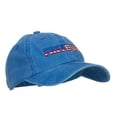 thumbnail image 5 of Freedom USA Flag Embroidered Unstructured Cap - Royal OSFM, 5 of 5