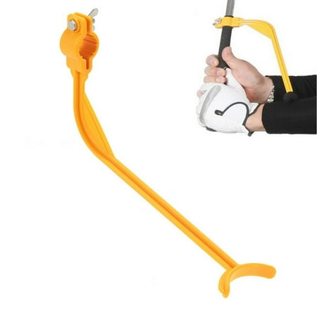 - Jeobest 1PC Golf Swing Trainer - Golf Swing Trainer Corrector Practice Guide Arm Angle Posture Gesture Alignment Golf Club Wrist Training Aid Tool MZ
