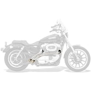 Bassani Radial Sweepers Exhaust System | Chrome | 86-03 Harley XL (XL-FF12)