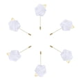thumbnail image 1 of 6 Pcs Ramilletes de Rosa Unique Bargains para Novio Ceremonia de Boda Aniversario Cena Formal Blanco, 1 of 5