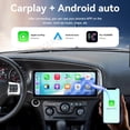 thumbnail image 5 of MOOKAKA 15.8" Smart Display Radio Audio Media Player for Dodge Challenger 2011 2012 2013 2014 Car Navigation GPS Upgrade Headunit Android Replacement 1080P Screen Carplay Accessories, 5 of 16