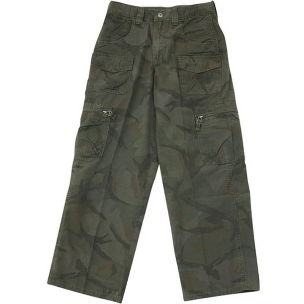 Wrangler Cooper Cargo Pant 6r Green Camo