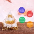 thumbnail image 3 of Orgone Pyramid Protection Gemstone Pyramid Reiki Positive Energy Pyramid Chakra Meditation Pyramid for Success Health Lucky Anti-Stress Decor Gift Collection (Yellow), 3 of 7