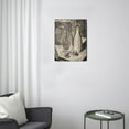 thumbnail image 3 of Elegant Champagne Sketch 12x16 Black and White Canvas Wall Art for Bar Cart Decor, 3 of 7