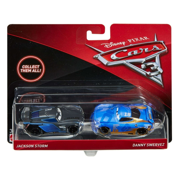 Disney Pixar Cars 3 Jackson Storm & Danny Swervez Die-Cast Car