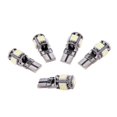 thumbnail image 3 of 10pcs Llevó El T10 Libre de Errores 5smd Lateral Del Coche de la lámpara Blanca de 168 194 Cola Del lado del coche cuña de luz, 3 of 4