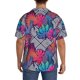 thumbnail image 3 of Fotbe Tropical Leaves Camisa Estampada de Manga Corta para Hombre, Casual de Verano, Estilo Playero, Sin Arrugas-Medium, 3 of 5