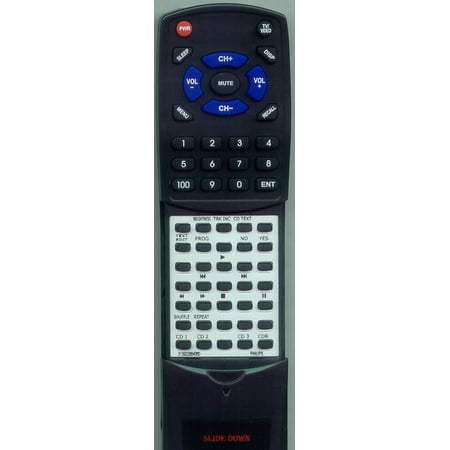 Replacement Remote for PHILIPS 313922884060 RT313922884060 RC250601 CDR785BK01 CDR800 CDR80017 CDR785 CDR820