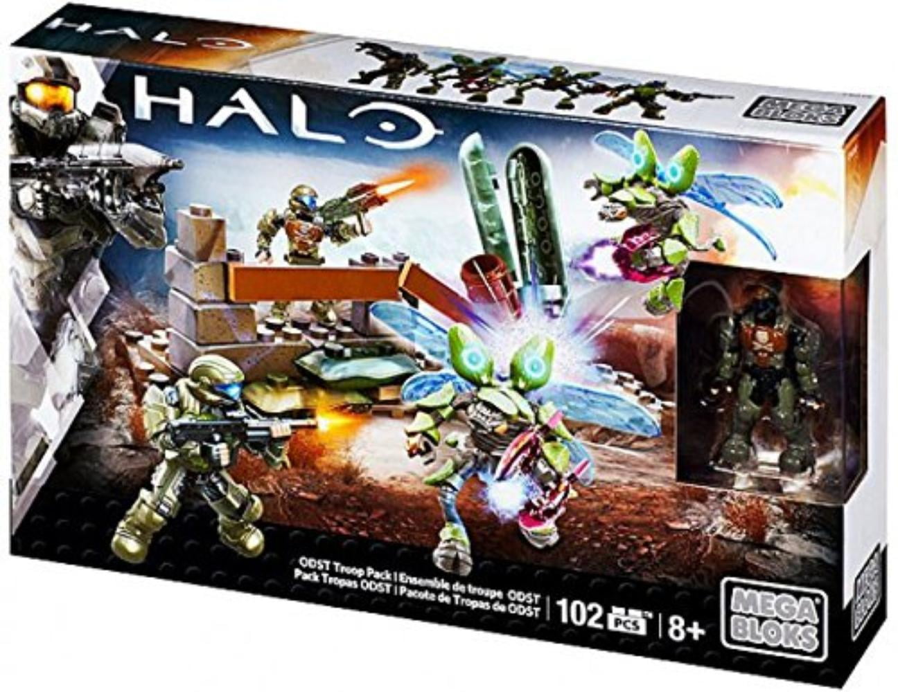 Halo Mega Bloks ODST Troop Battle Pack, Two highly detailed, super