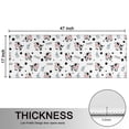thumbnail image 5 of Kitchen Rugs Sets Of 2,White Cow Milk Moo Pattern Anti Fatigue Kitchen Mat Rugs Non Slip Washable,Decorative Kitchen Floor Mats for Kitchen,Sink,Laundry,17"X47", 5 of 5