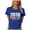 Blue, variant on Soccer Cup 2026 Shirt Women USA Football Match Season Jersey Game Day T-Shirt Funny Soccer Graphic Short Sleeve Shirt (Blue, XXL)