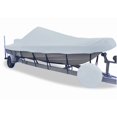 thumbnail image 1 of Carver Boat Cover 71221P-10 Used For Storage; V-Hull Bass Boat; Water Repellant/UV Protection/Mildew Resistant; Haze Gray; Performance Poly-Guard Marine Grade Polyester, 1 of 2