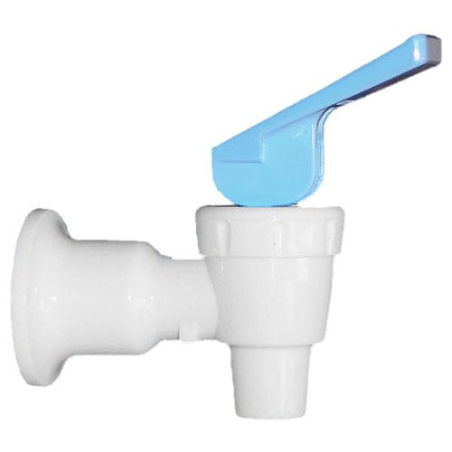 Pack of 4 White Body with Blue Handle Tomlinson 1008780 Complete Faucet 