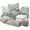 Sage Green, variant on Virtu Back to College Dorm Room Essentials, Twin XL Comforter Sets, Dorm Bedding, Twin Xl Bed In a Bag with All Dorm Accessories and Bedding, Grey