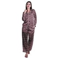 thumbnail image 1 of Moomaya Pajama Shorts With Pockets For Women Printed Sleepwear Pajama Nightdress, 1 of 6