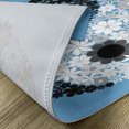 thumbnail image 5 of Ambesonne Ying Yang Place Mats Set of 4, Tao Sign Floral, Standard Size, Blue Black Grey, 5 of 6