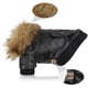 thumbnail image 3 of ATUBAN Leather Dog Coats Waterproof Dog Winter Coat Puppy Jackets for Small to Medium Dogs clothes for pets dog clothes winter ShopWise Round, 3 of 8