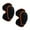 Orange Black M, variant on figatia Knee Pads Elbow Pads Guards Protective Gear Men Anti Slip Breathable Protective Knee Elbow Pads for Hiking Bike Black M