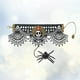 thumbnail image 3 of Ghost Skull Head Araña Cadena de mano Pulsera de dama de encaje negro Accesorios de fiesta de Halloween, 3 of 5