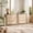 3 drawers(2pcs), variant on Holliwill 29.5"W Nightstand with Charging Station, 3 Drawers Dresser,  Rattan Bedside Table Boho Bed Side Tables End Table with Type-C, USB Port for Bedroom, Natural Oak