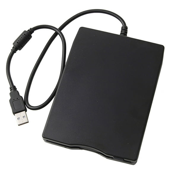 1.44 Floppy Disk 3.5" USB External Drive Portable Floppy Disk Drive Diskette FDD Fits for Laptop Desktop PC Plug for