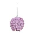 thumbnail image 1 of Christmas Tree Decorations Foam Ball Pendant 7 cm Diameter in Pink Blue White Purple Green with Hanging Rope, 1 of 6