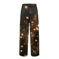 thumbnail image 6 of JGNGSHN Men's Christmas Pajamas Pants Lightweight Cute Print Pjs Bottoms Sleepwear Bottom Pants with Pocket Drawstring, 6 of 7