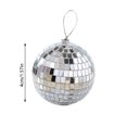 thumbnail image 3 of TIELUTT Small Disco Hanging Outdoor Props Mini Disco for Party Party Flag Streamers Event Planner Organizer 2022 Party Decorations for Men 40th Birthday 420 Party Decorations for Adults Event Table R, 3 of 4