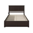 thumbnail image 5 of Madison Platform Bed with Flat Panel Foot Board and 2 Urban Bed Drawers in Multiple Colors and Sizes, 5 of 7
